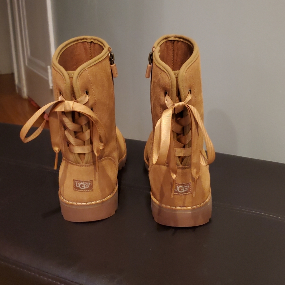 Ugg backlaced boots